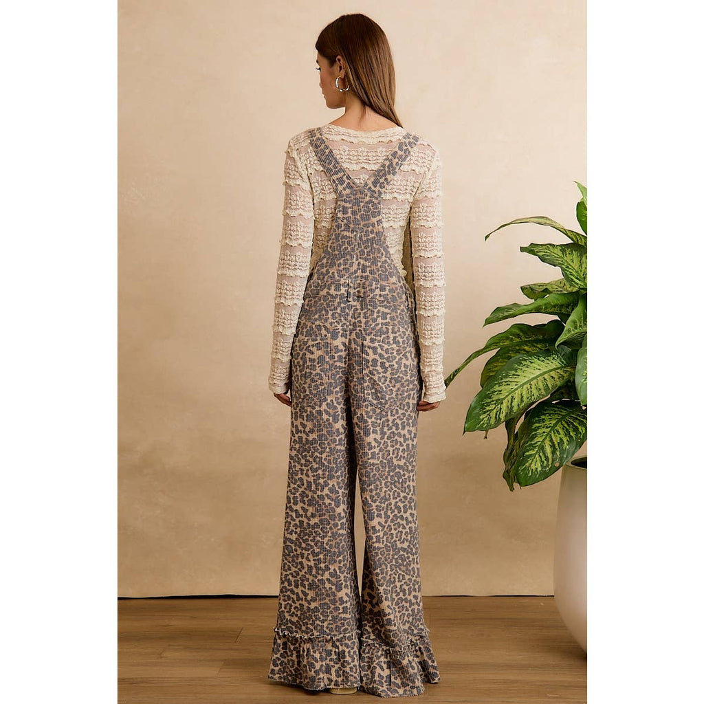 The Wild Side Wide Leg Overalls