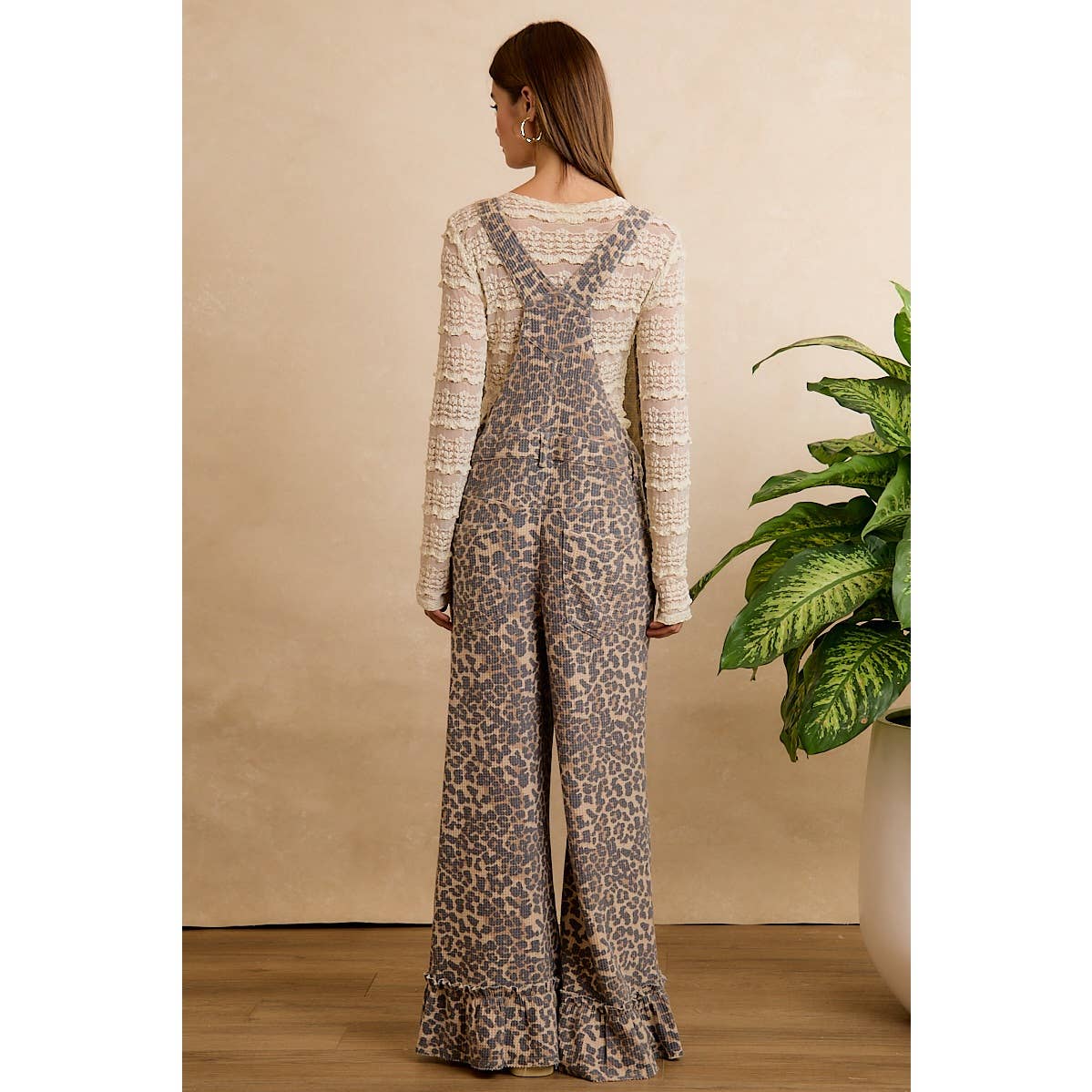 The Wild Side Wide Leg Overalls