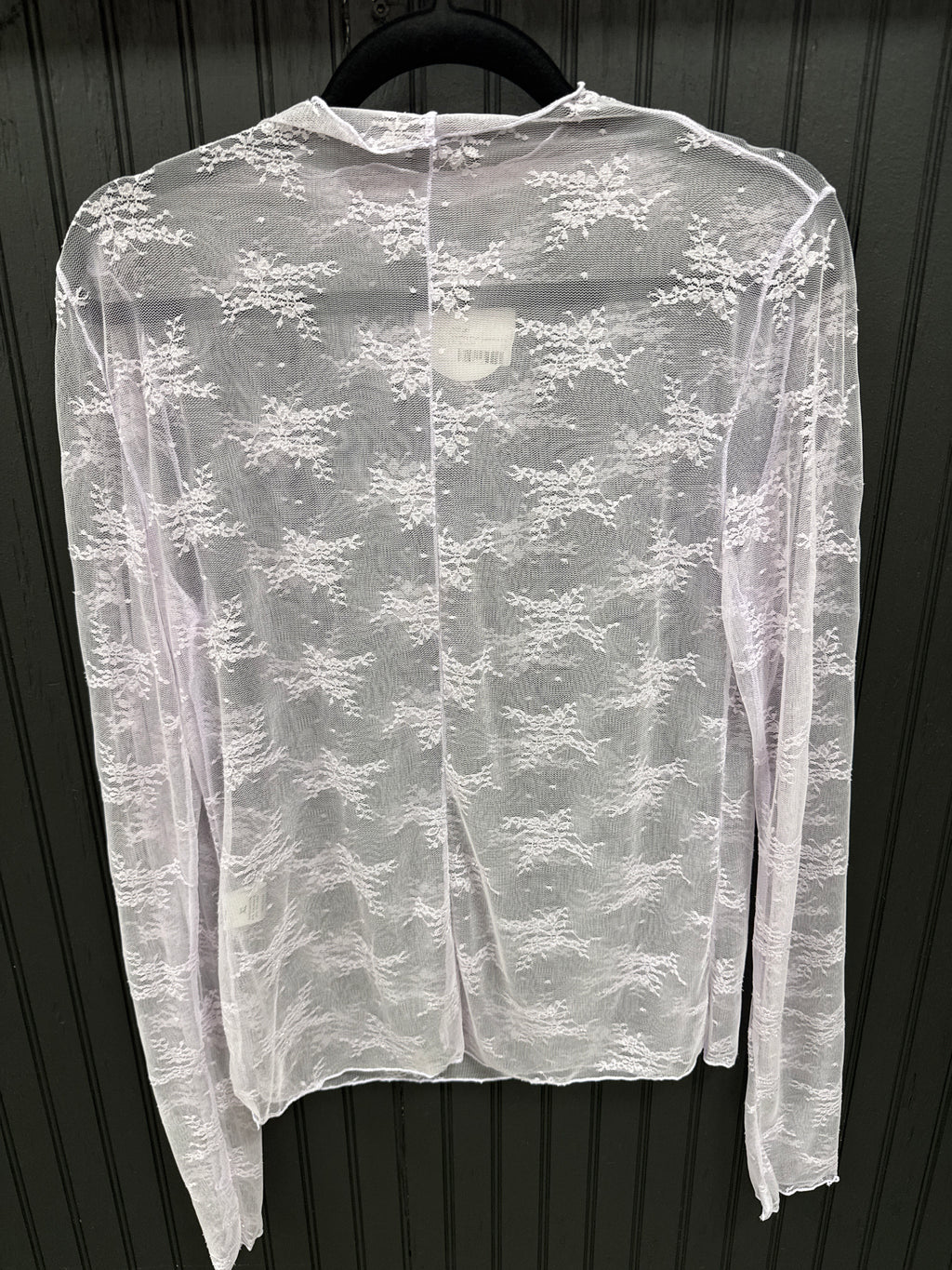 Layering Floral Lace Shirt