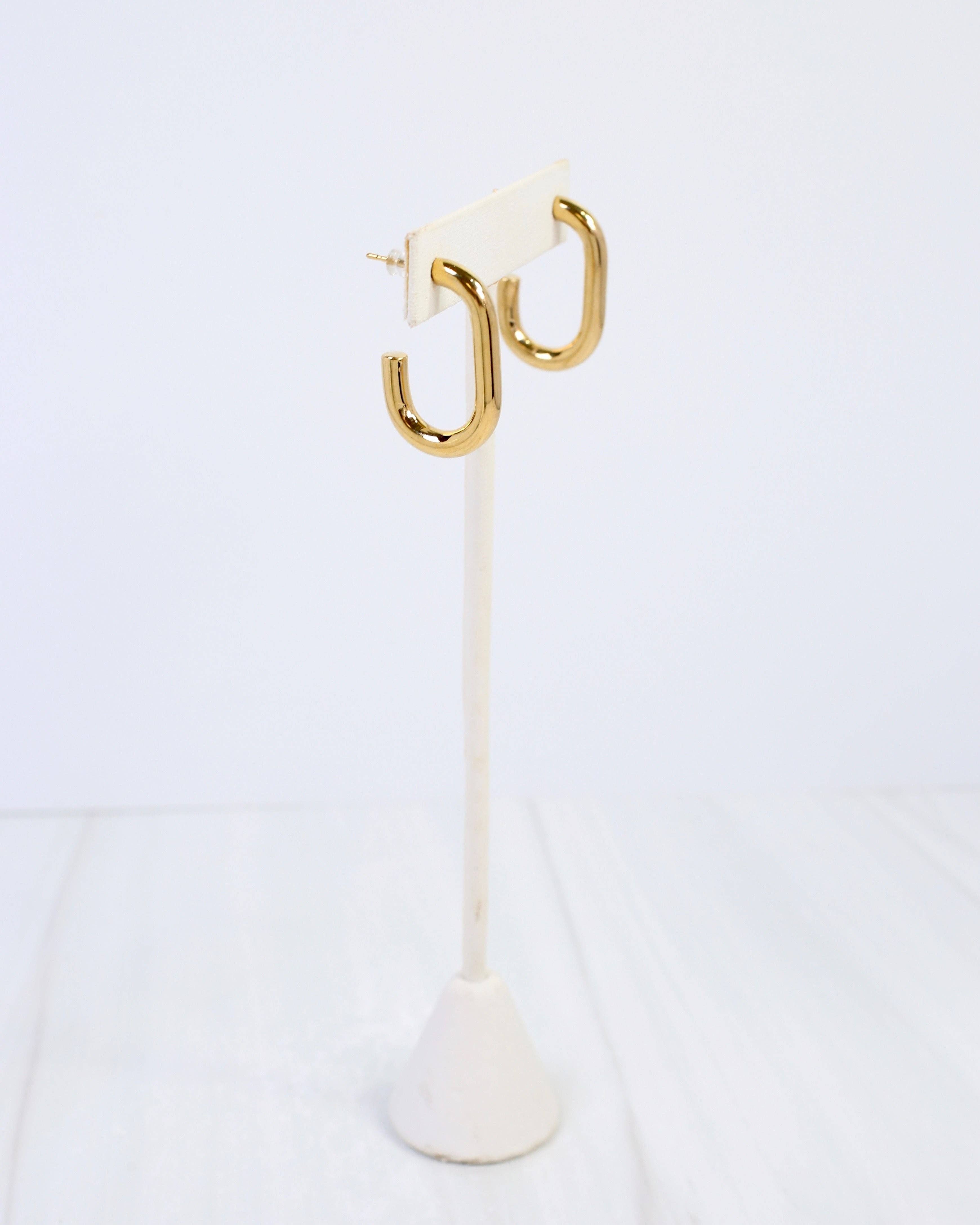 Greenfield Hoop Earring Gold