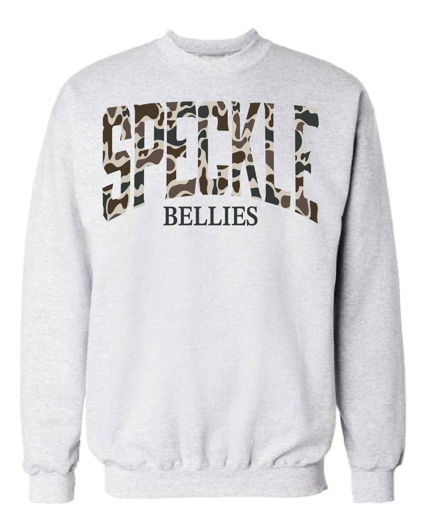 Speckle Bellie Camo Sweatshirt
