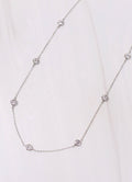 Waterloo CZ Necklace SILVER