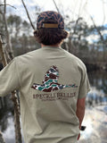 Camo Goose  Pocket Tee