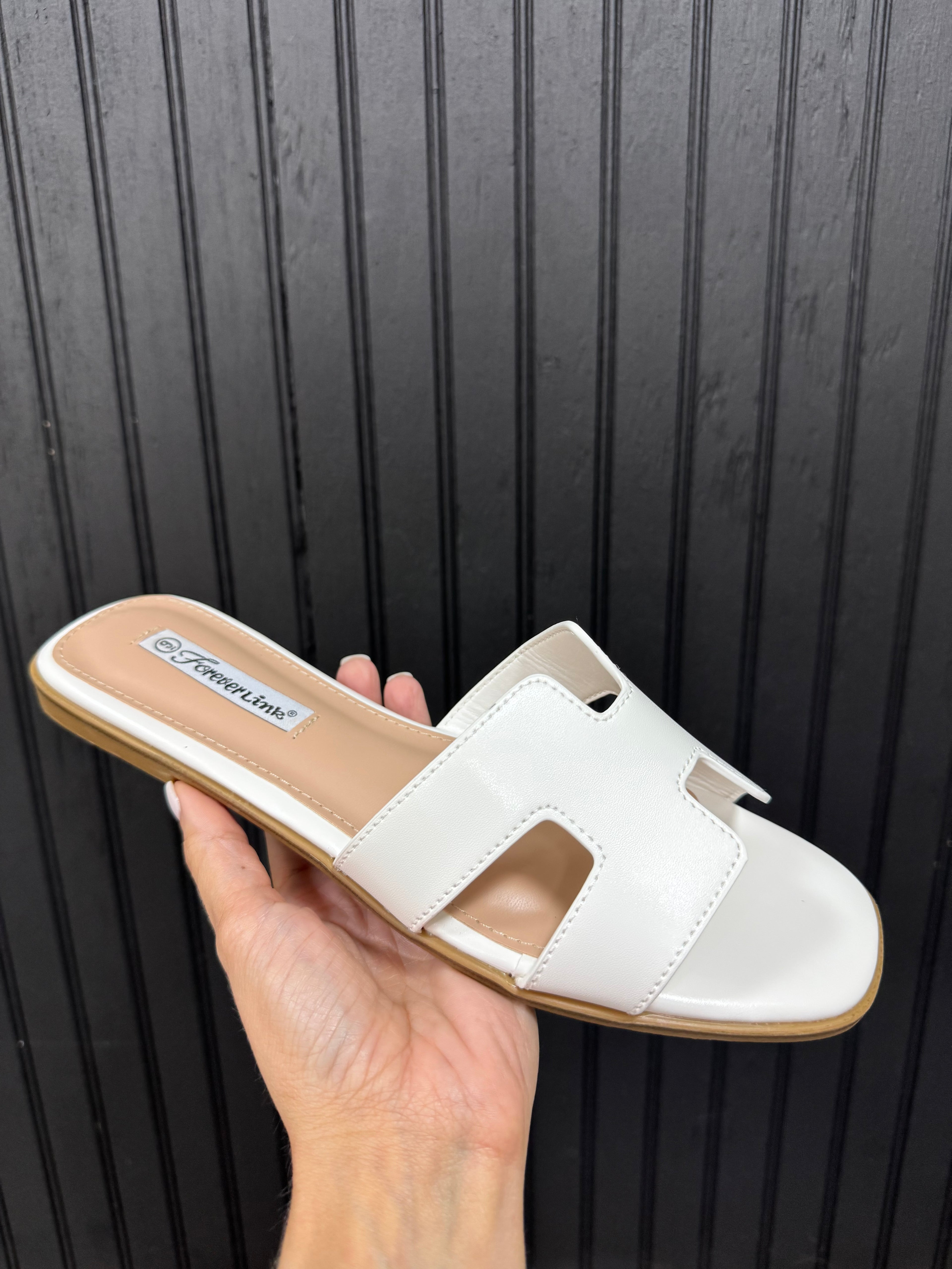 White Sandals