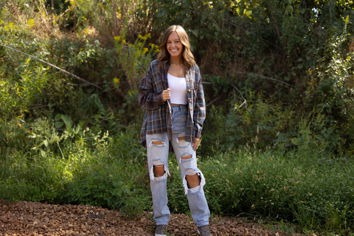 The Blue Bayou Flannel