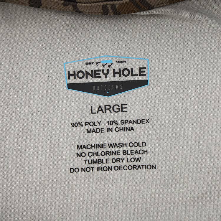 Honey Hole Blindside Hoodie Mossy Oak Bottomland