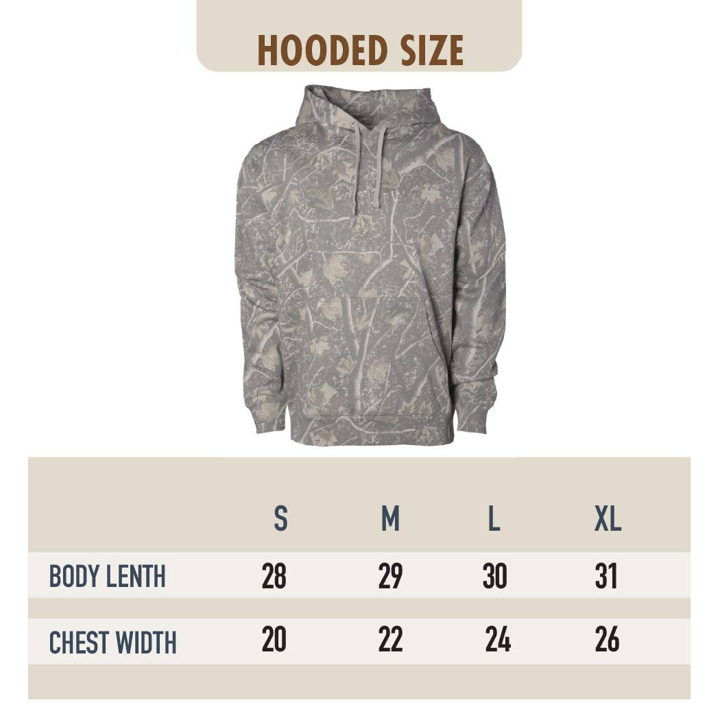 The Tipton Timber Camo Hoodie