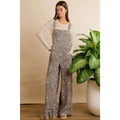 The Wild Side Wide Leg Overalls