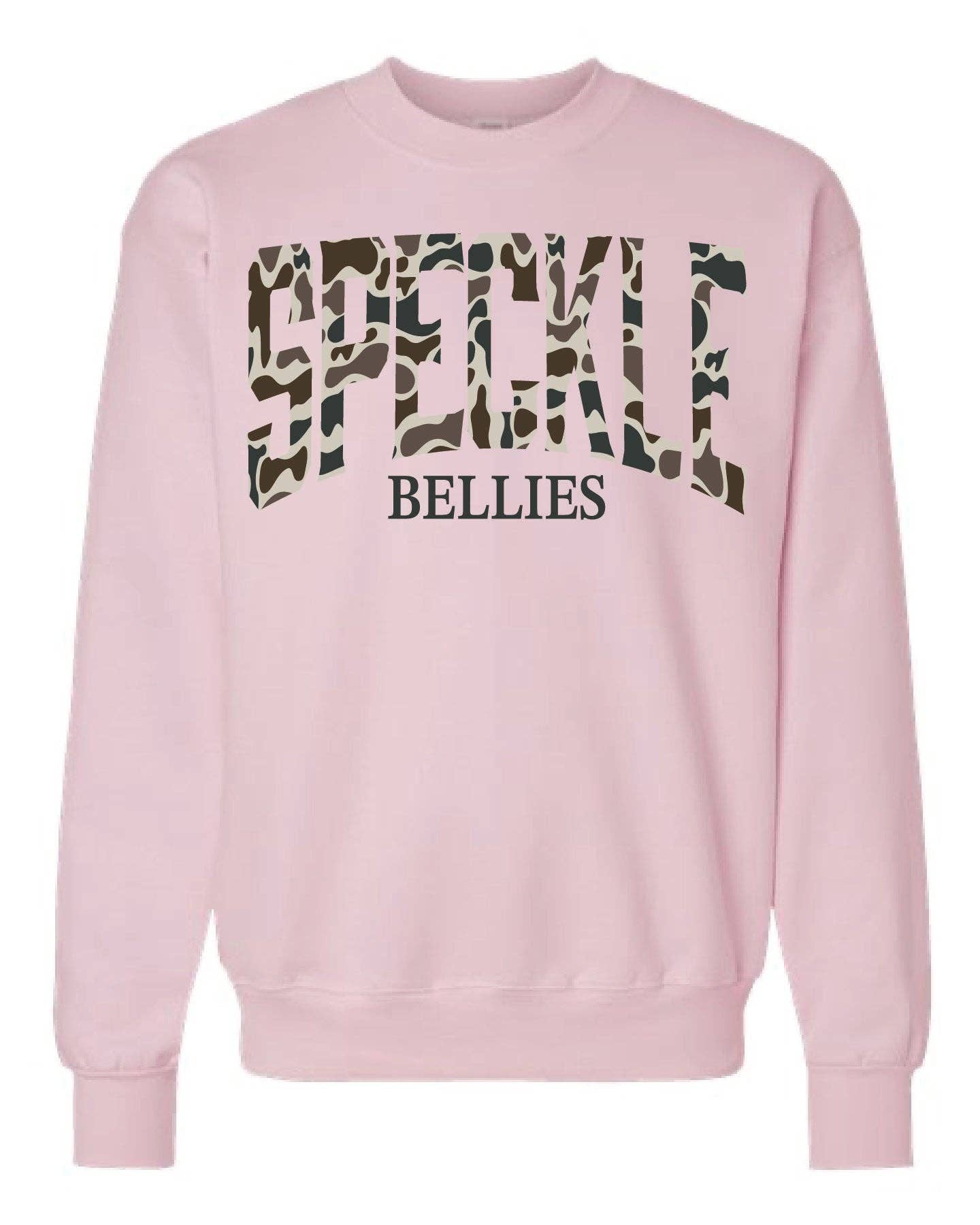 Speckle Bellie Camo Sweatshirt