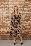 Wild Side Leopard Midi Dress