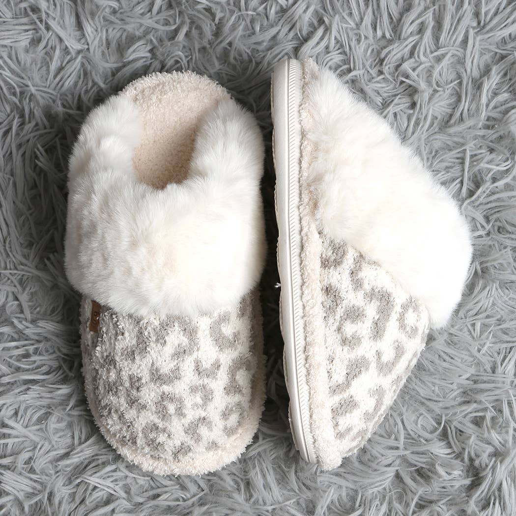 Cozy Leopard House Shoes