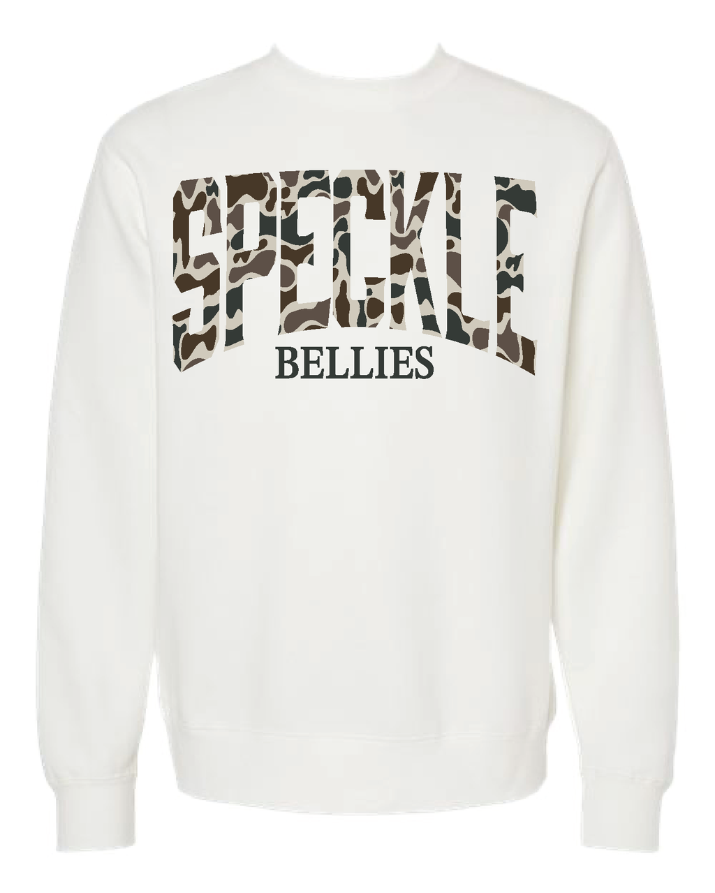 Speckle Bellie Camo Sweatshirt