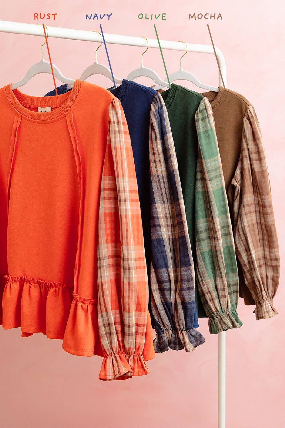 The Sweet Tea & Plaid Top