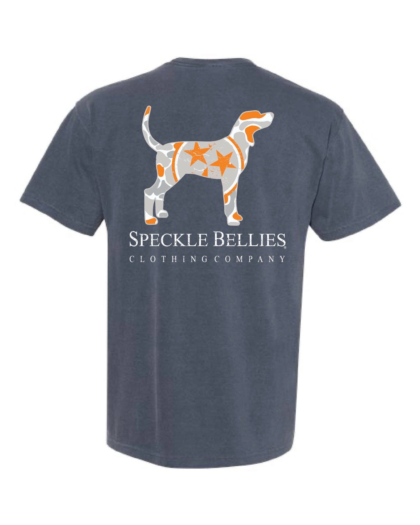 Speckle Bellies Tri-Star Dog T-shirt