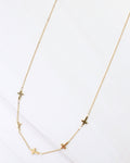 Gunnison Cross Necklace WP Gold
