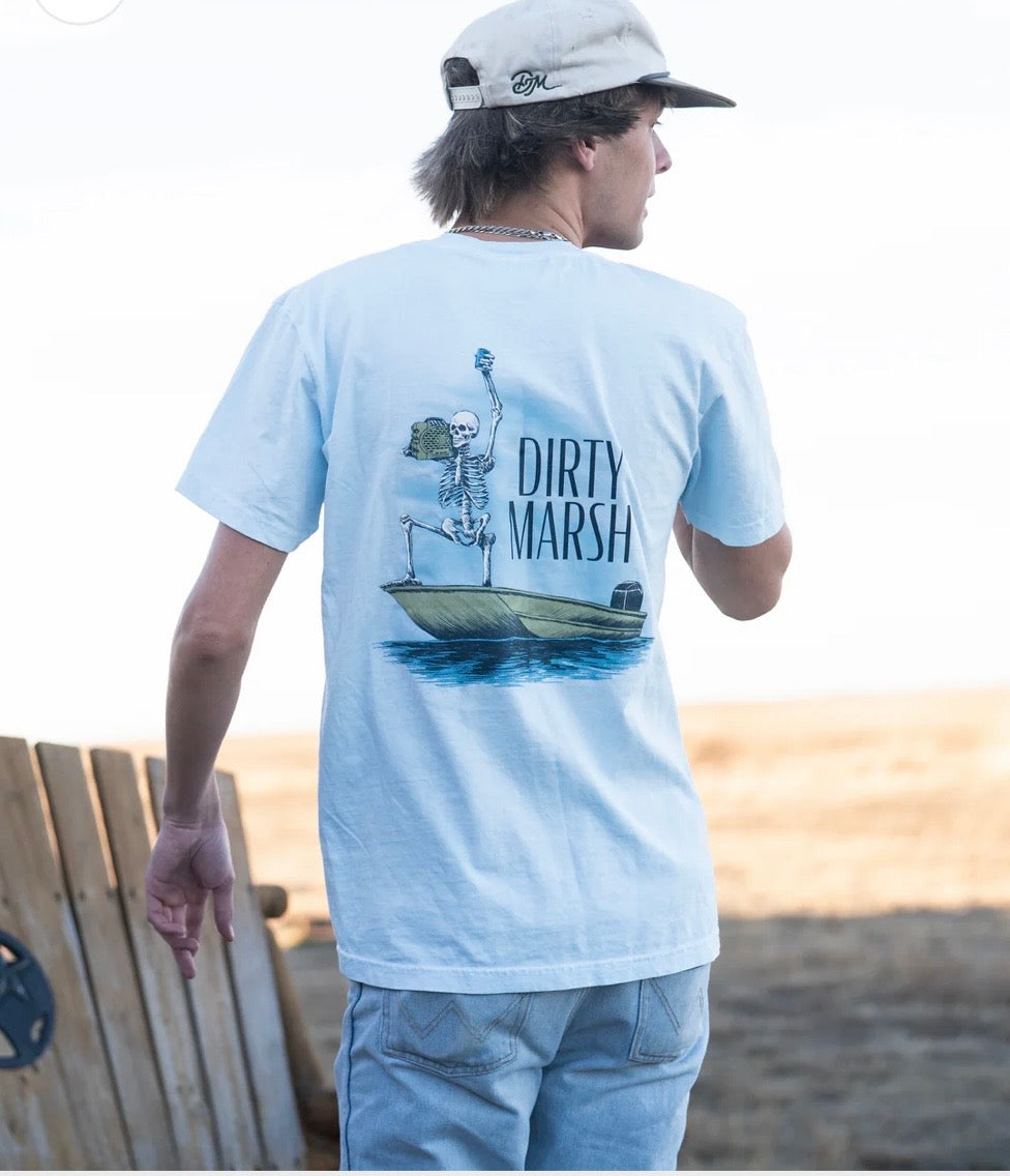 The Dead Man's Float- Dirty Marsh Graphic Tee