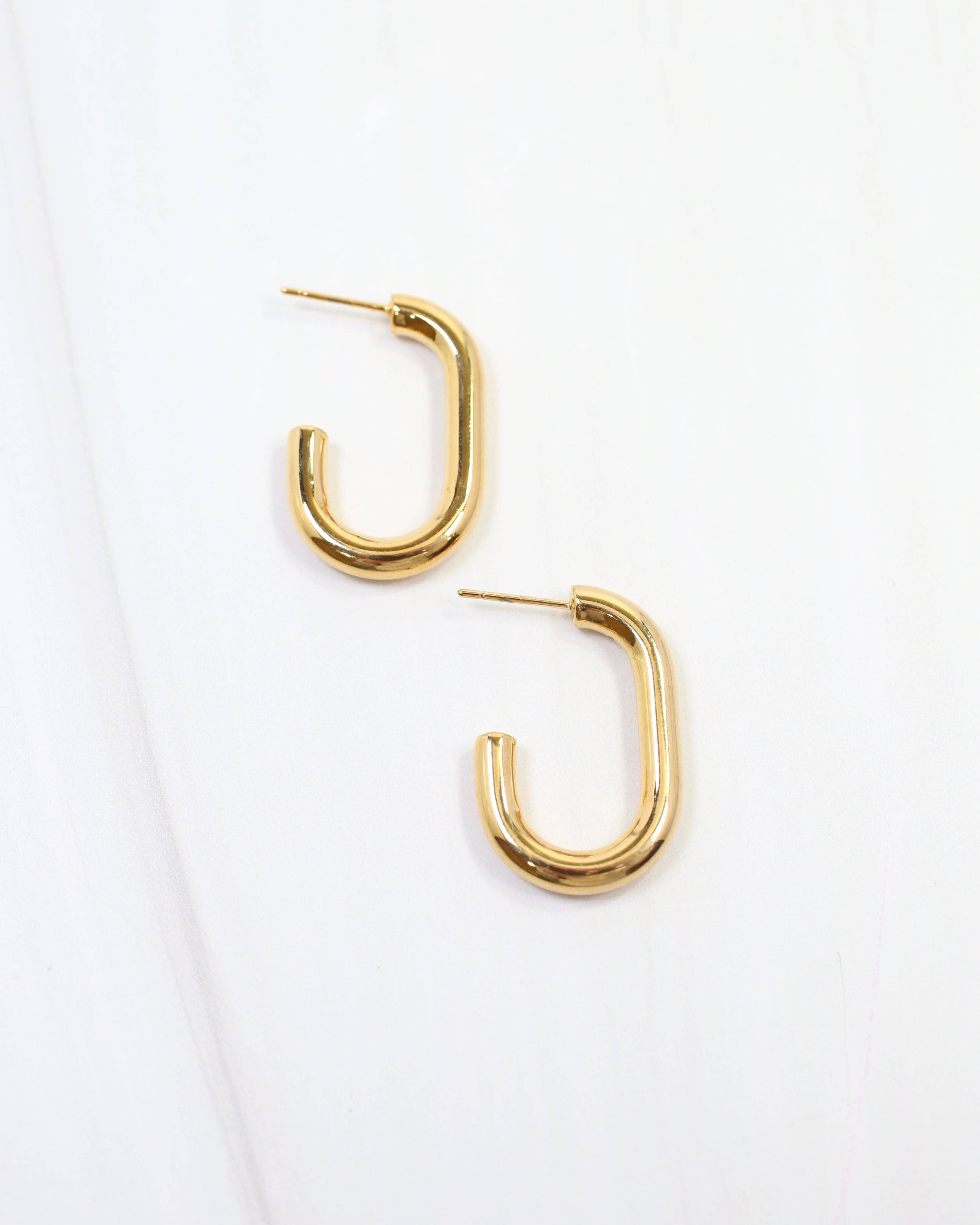 Greenfield Hoop Earring Gold