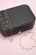 JEWELRY ORGANIZER TRAVEL BOX CASE