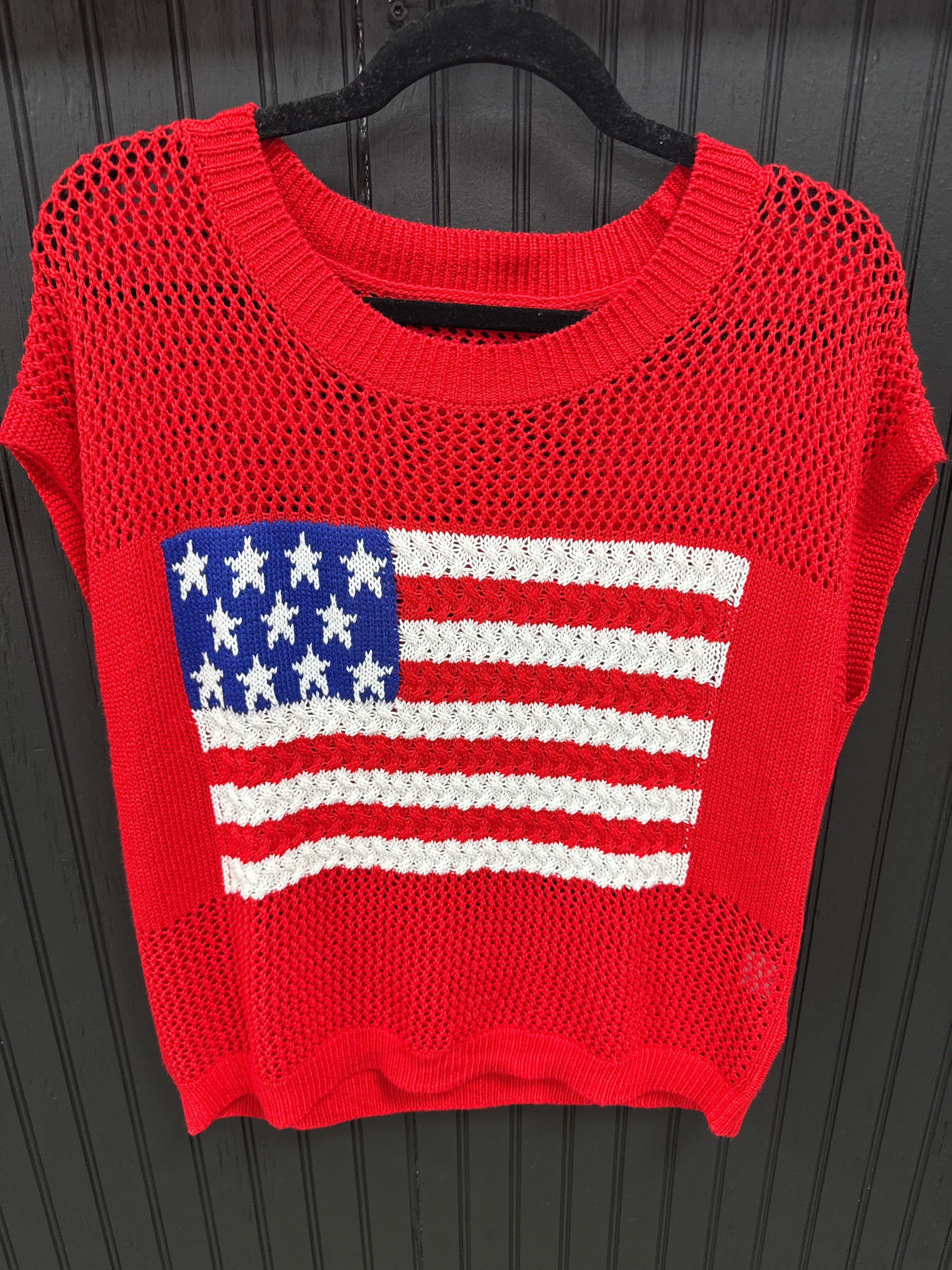Flag Short Sleeve Graphic