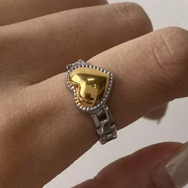 18K STAINLESS STEEL TARNISH FREE RINGS