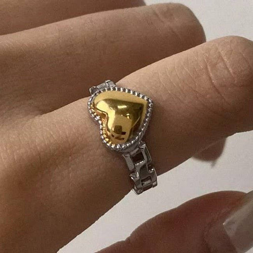 18K STAINLESS STEEL TARNISH FREE RINGS
