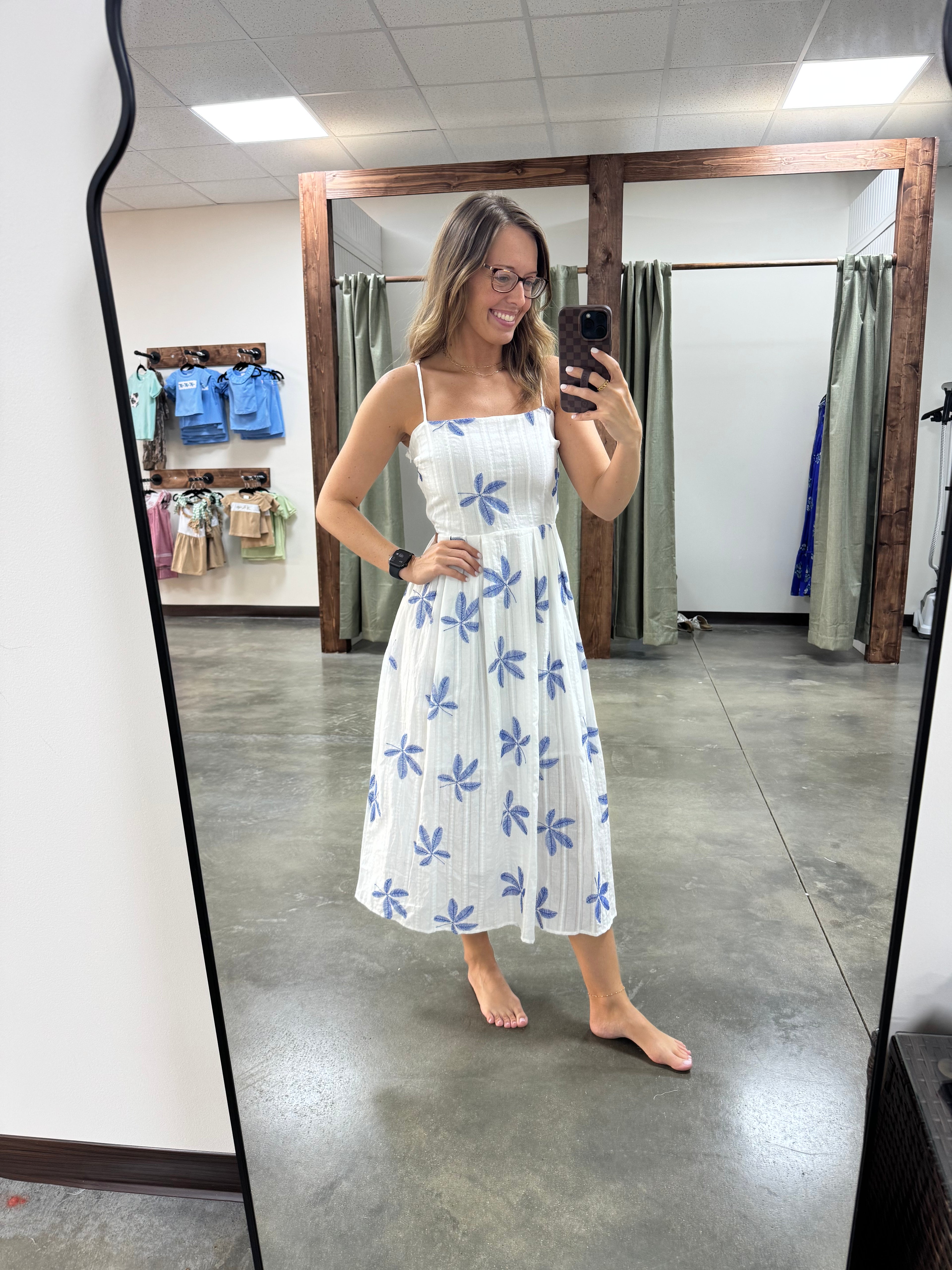 Floral Coastal Dress