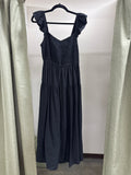 Black Smocked Dress