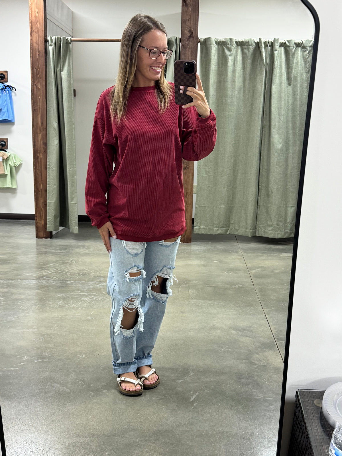 The Cranberry Season Sweater