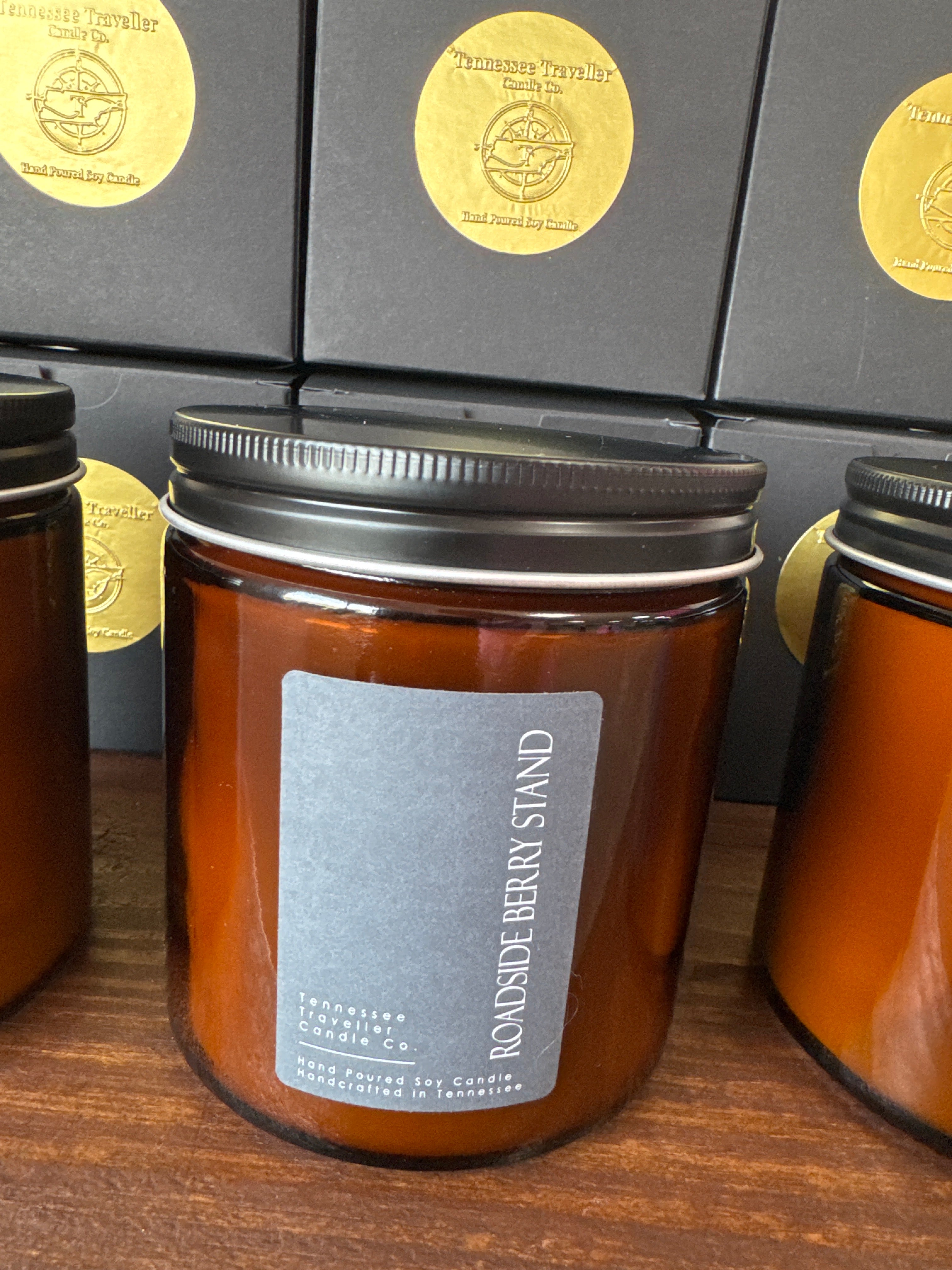 Roadside Berry Stand Candle 16 oz