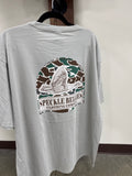Speckle Bellie-CAMO ARCH LOGO Pocket Tee