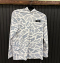 Ole Boy Youth Silver Marsh Performance Hoodie