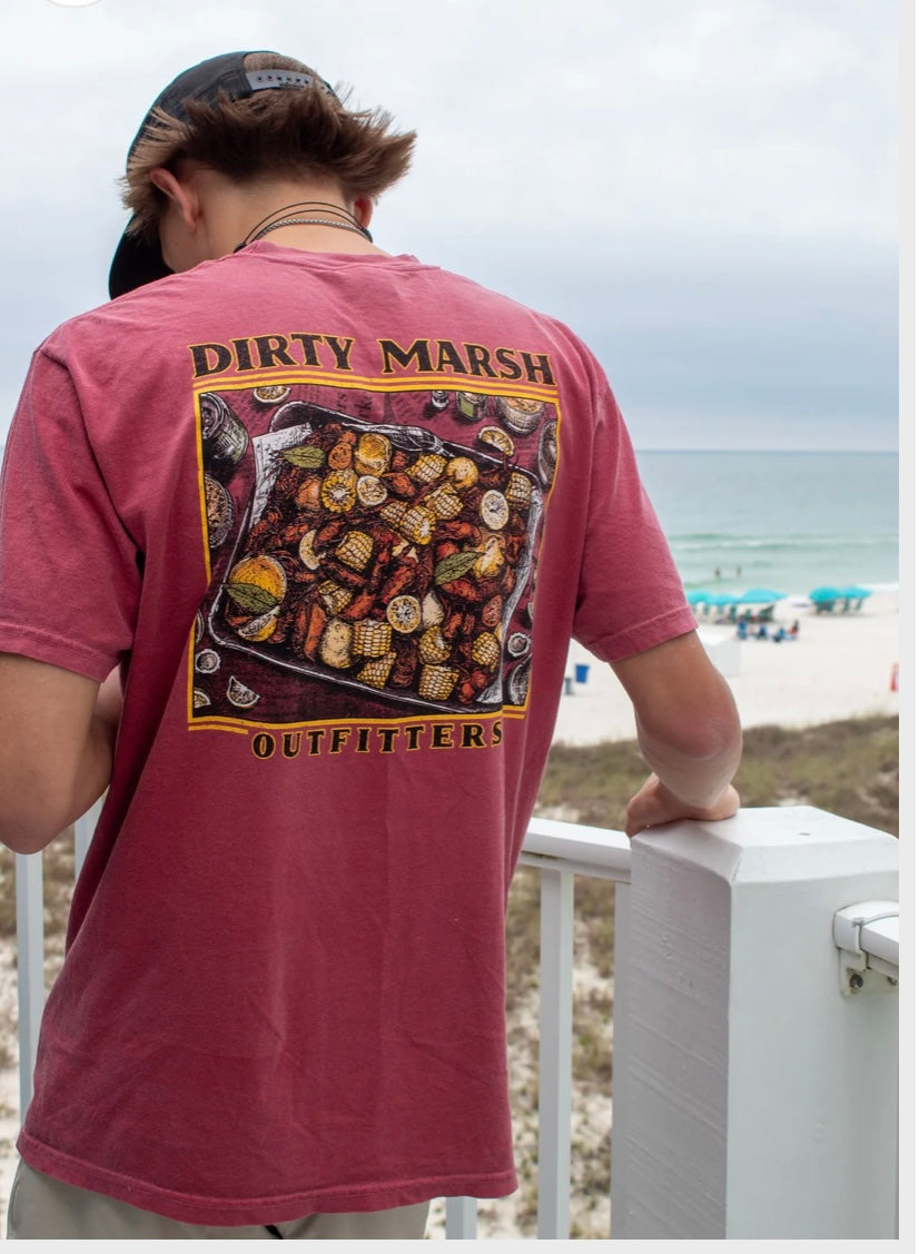 The Southern Boil- Dirty Marsh Graphic Tee