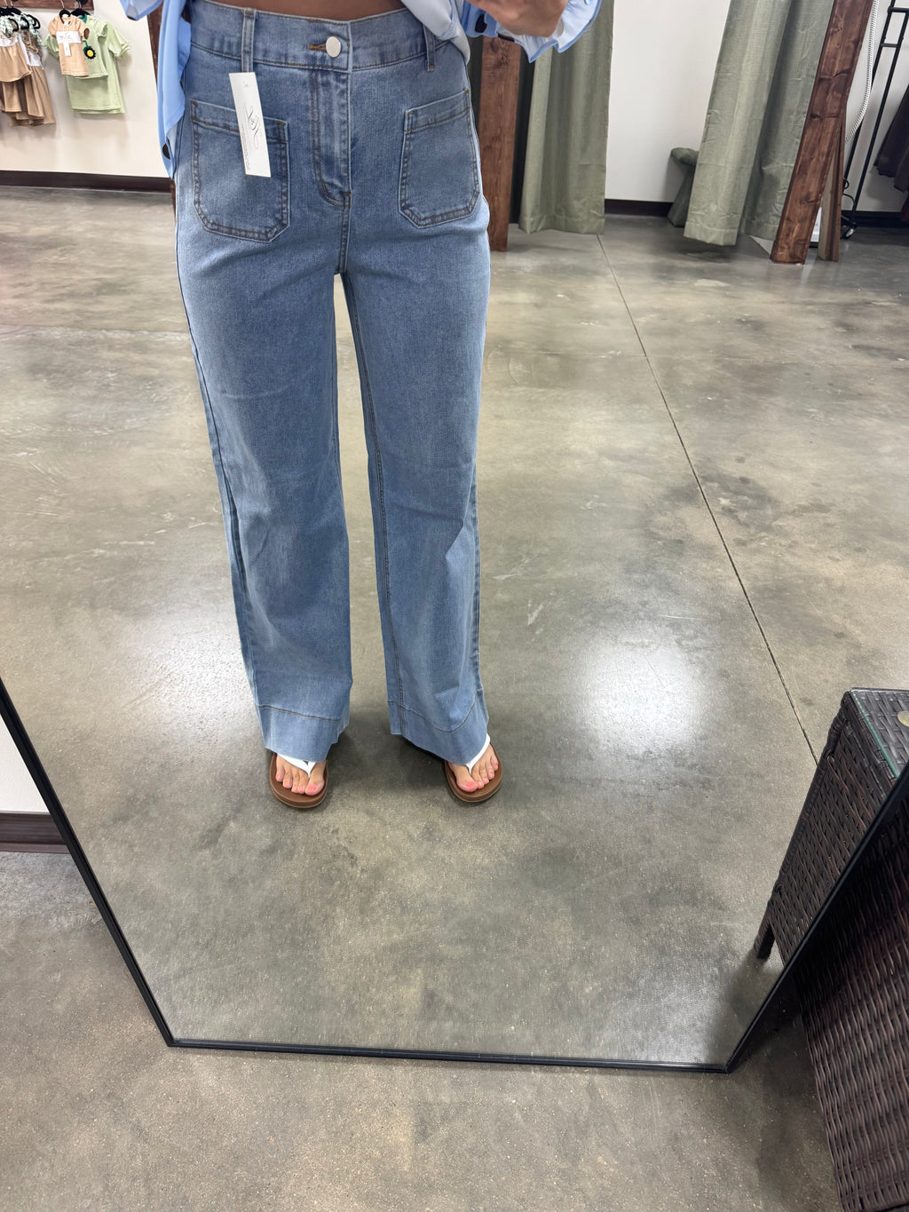The Main Street Wide Leg Jean