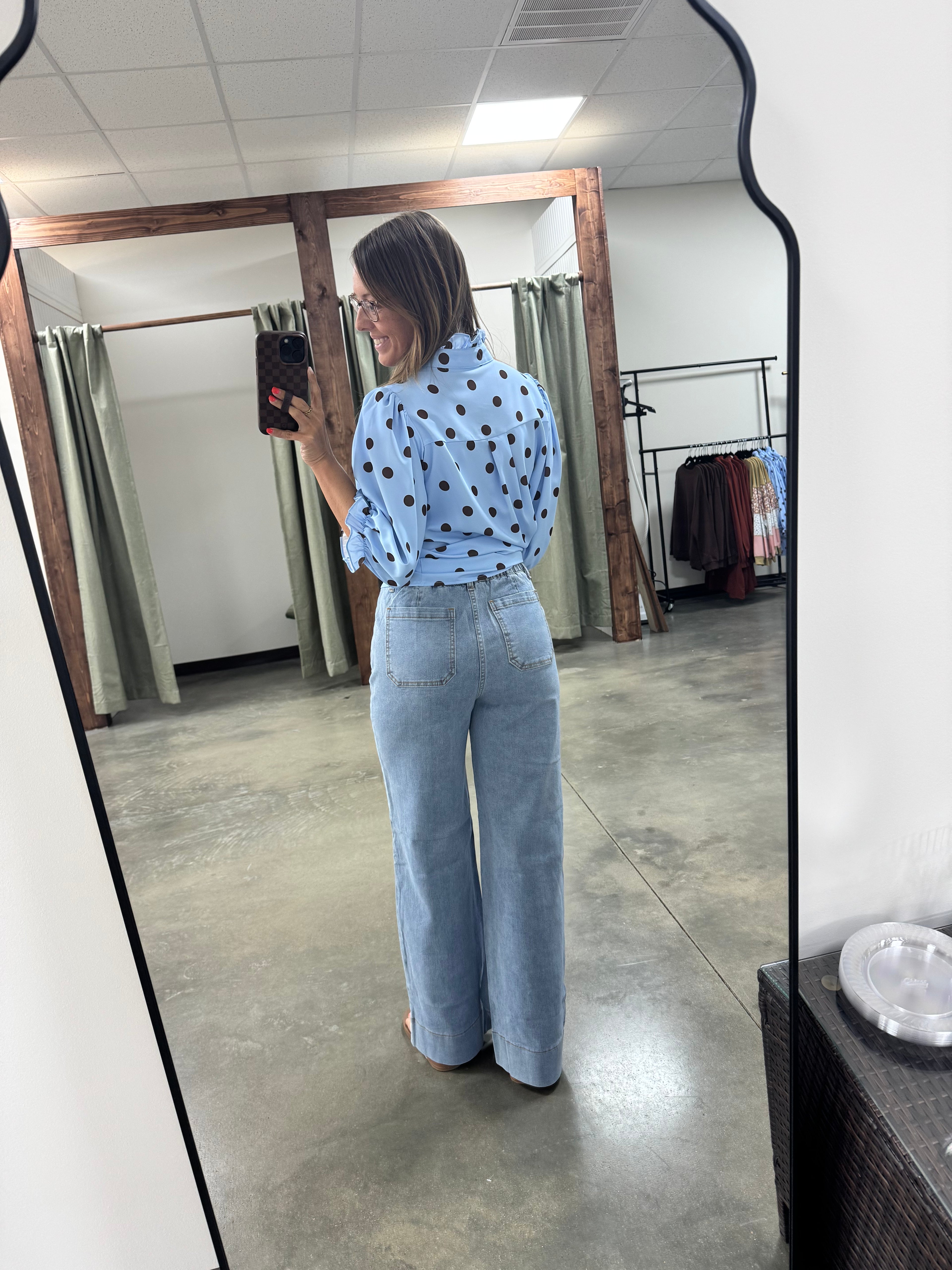 The Main Street Wide Leg Jean