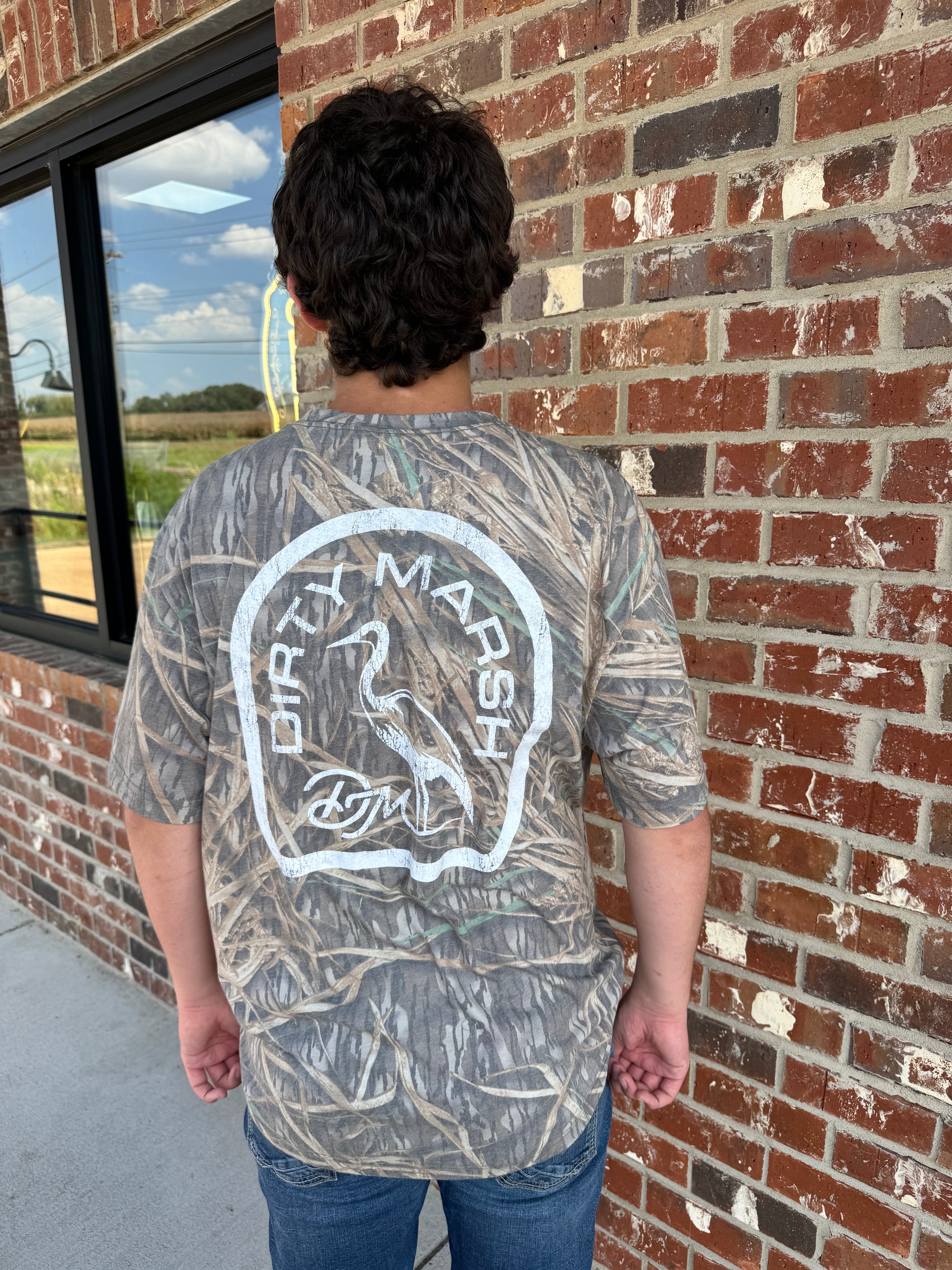 Dirty Marsh Mossy Oak Camo Tee