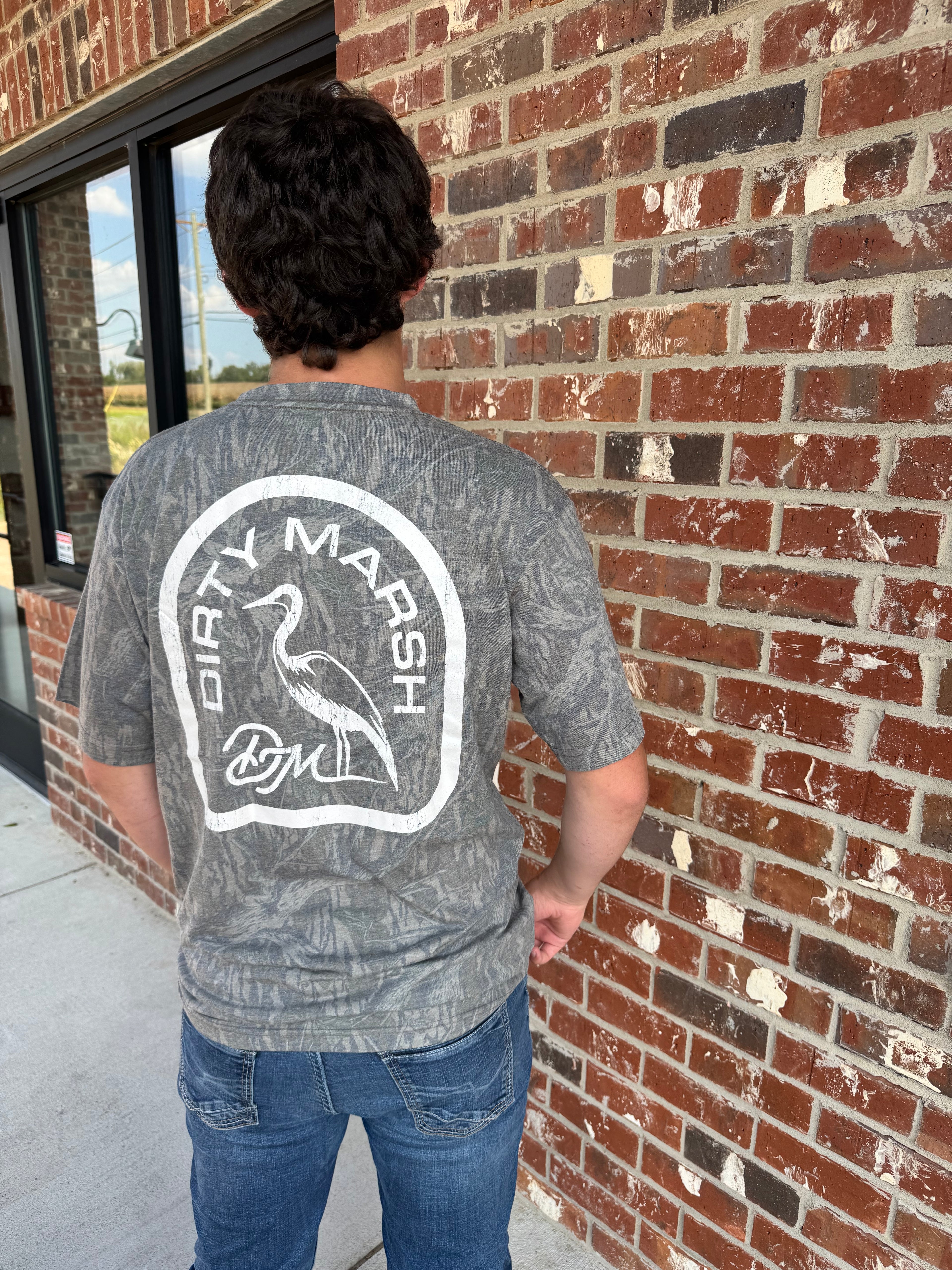 Dirty Marsh Backwater Camo Tee