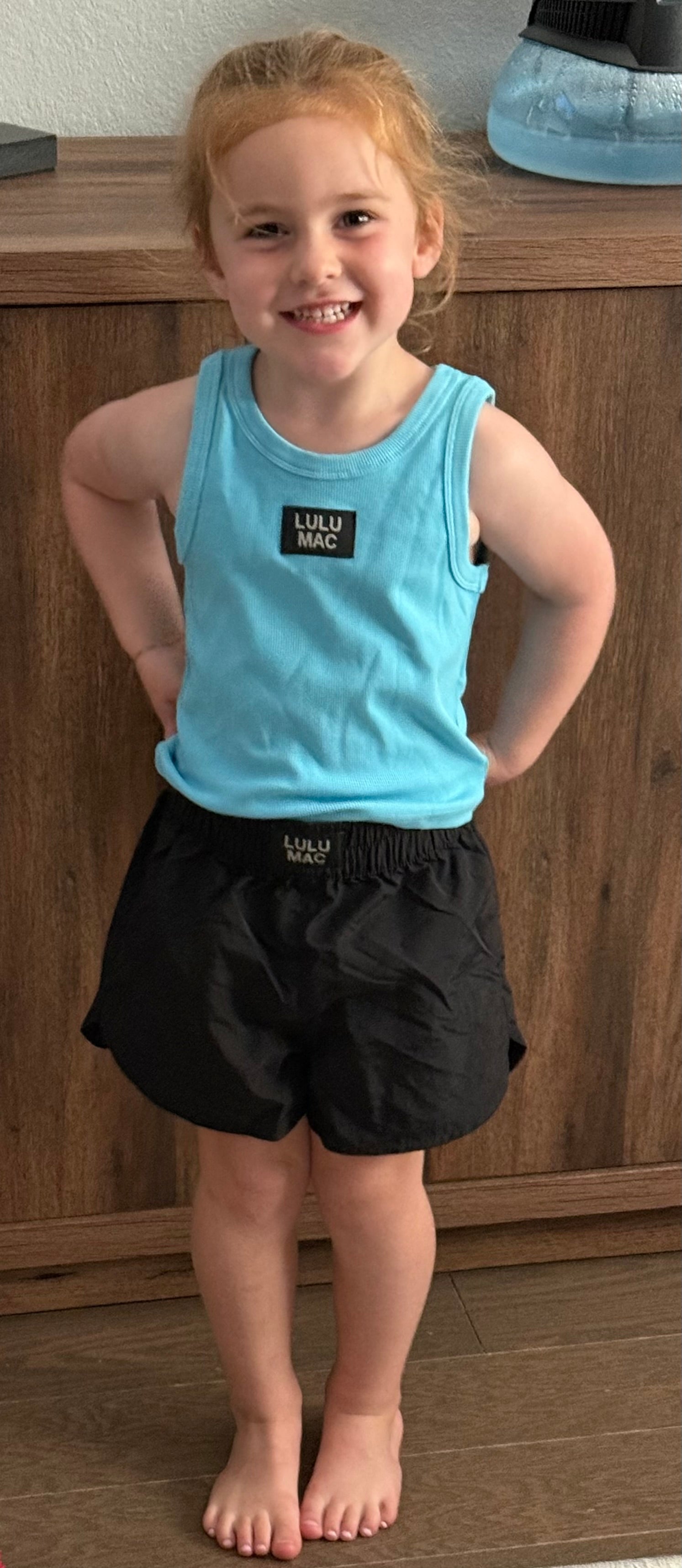 Lulumac BLACK KIDS SOLID SHORT