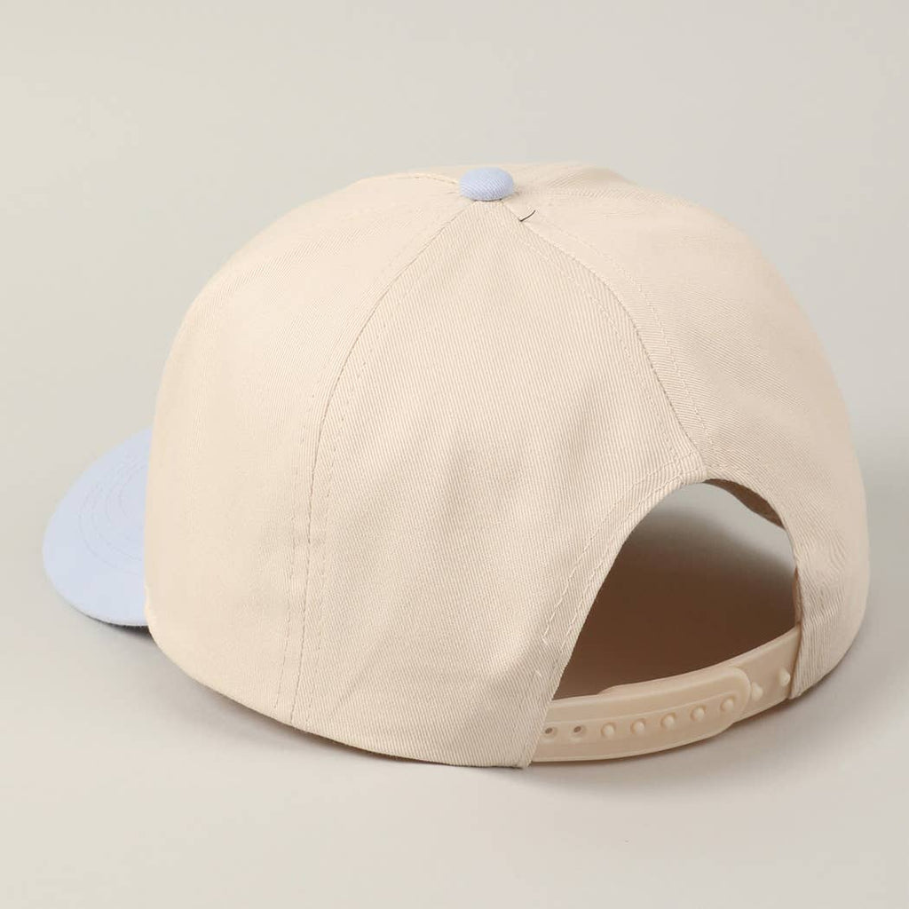 Literally Just A Girl Embroidery Two Tone Trucker Hat